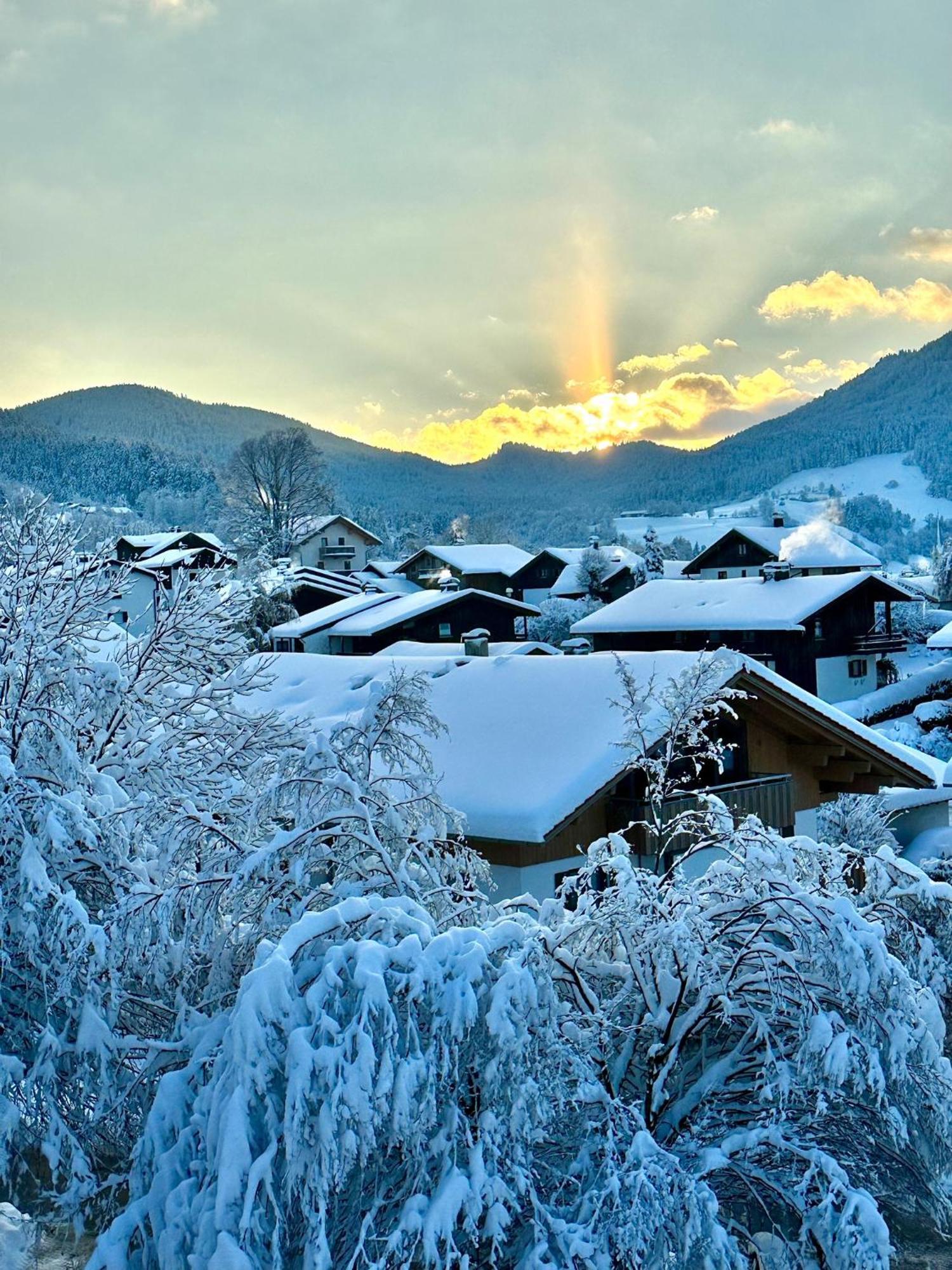 Alpenoase Schliersee - Grosse Suite Mit Sauna Oder Gemuetliche Studio Appartements Zewnętrze zdjęcie